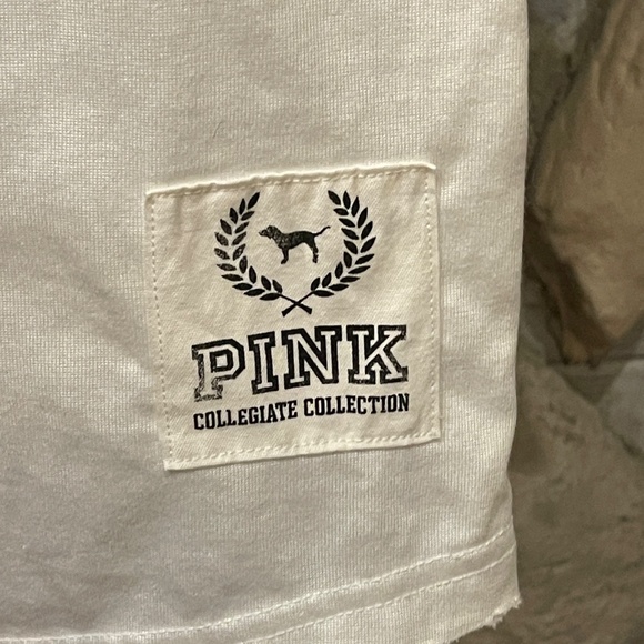 UT Texas Longhorns Jersey Pink/5th & Ocean Collab Top Shirt XS Collegiate 1883 - Picture 8 of 10